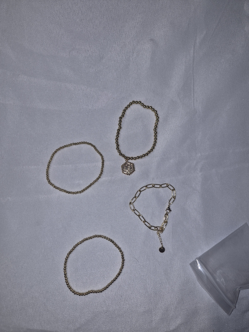 Gold-Tone Women's Bracelet Set - 4 Piece